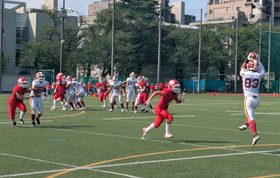 都大会42-0で日大櫻丘高校に勝利